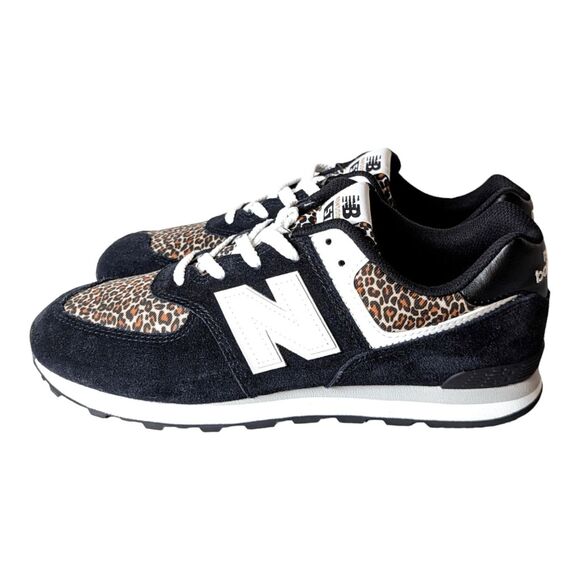 NEW BALANCE 574 'Leopard' Sneakers Size M7/W8.5 - Picture 2 of 9
